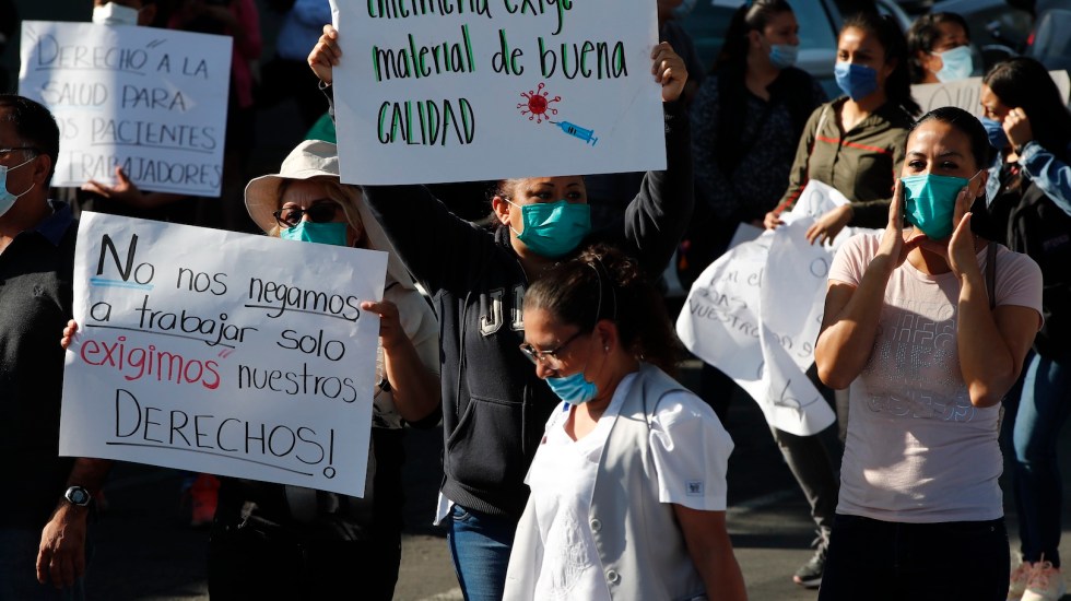Protesta hospital regional 1 de octubre