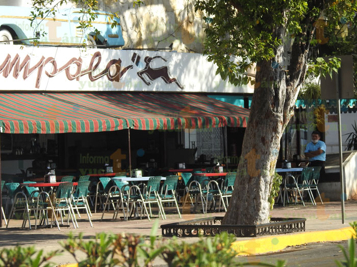 Restaurantes sin gente 