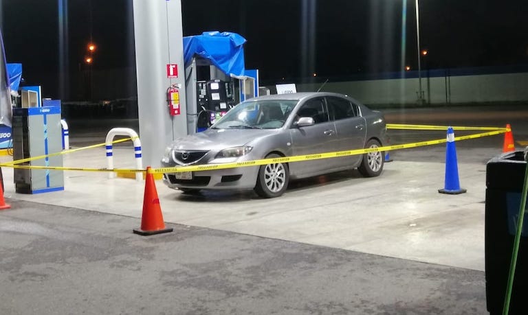 Muerto gasolinera 2