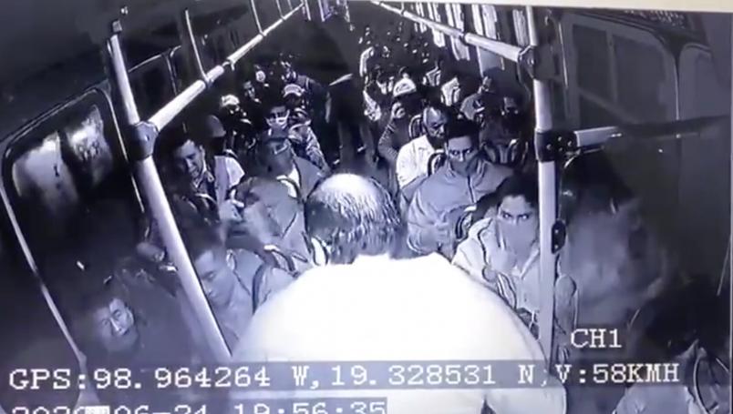 Asalto en camion de la mexico puebla