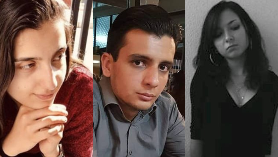 Las asesinas maria y mariana junto a diogo gonclaves su victima. foto social media