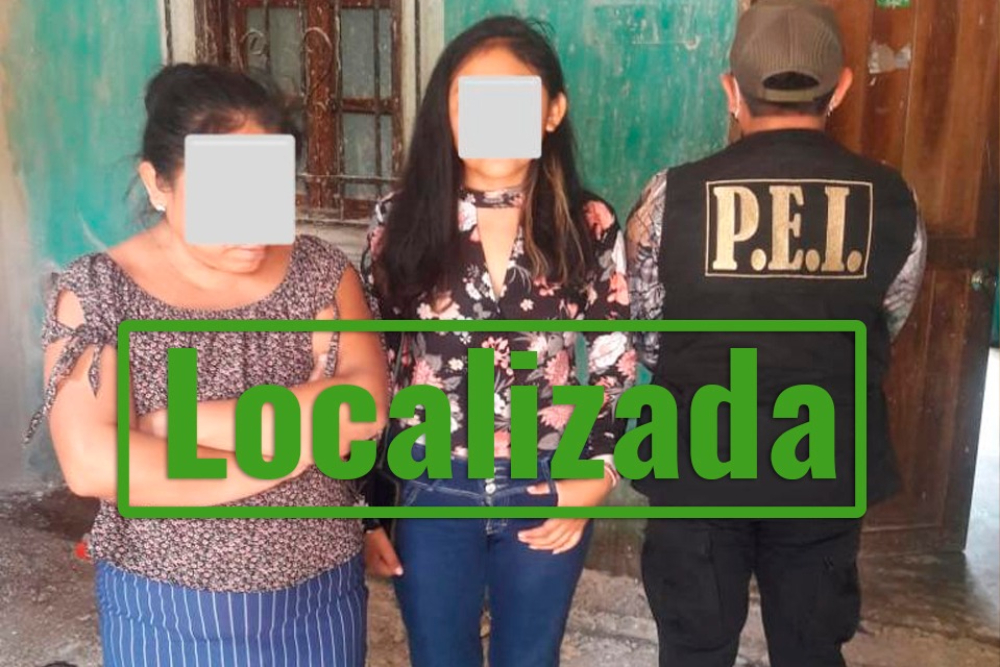 Desaparecida hallada chemax