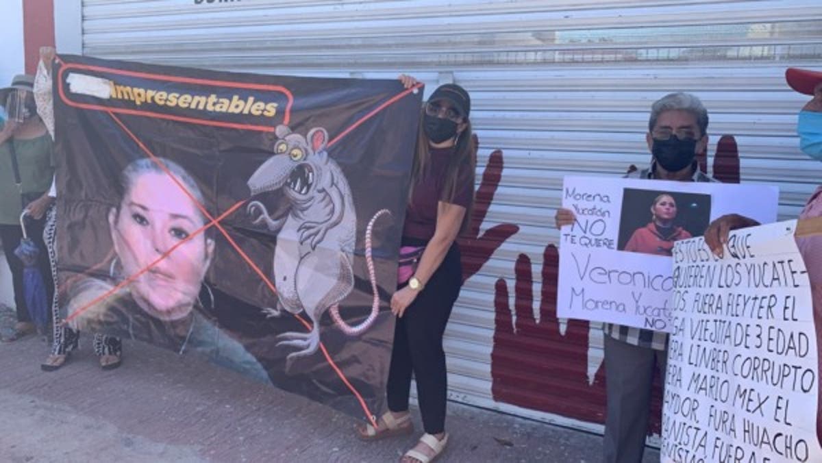 Foto para la protesta de morena en merida 53420949
