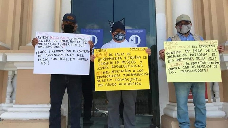 Inah protesta