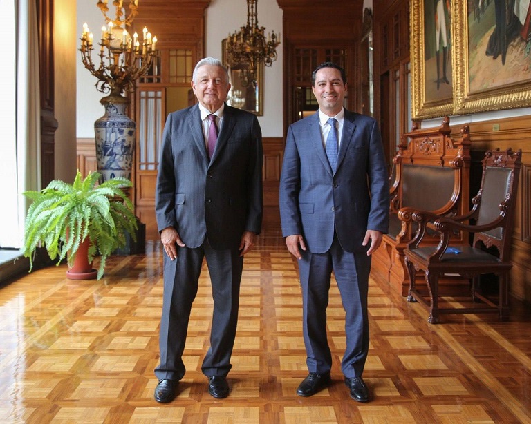Vila amlo palacio nacional