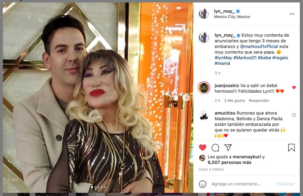Lyn may embarazada