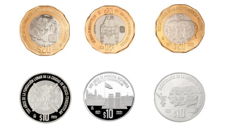Monedas bicentenario