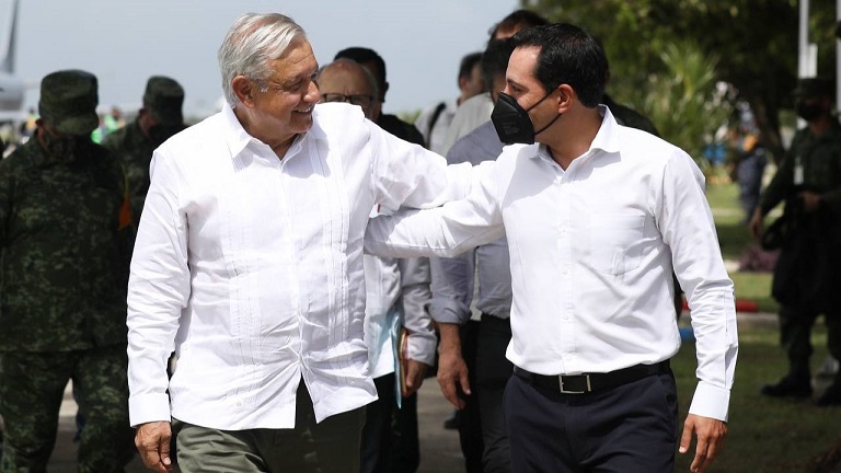 Vila y amlo