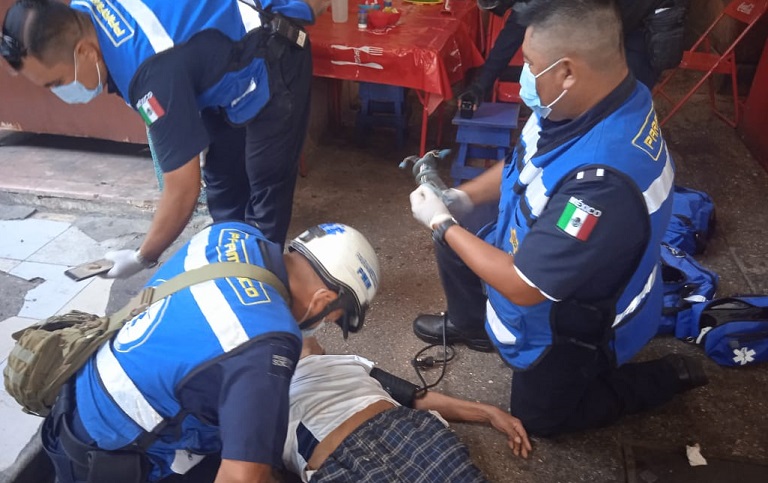 Mercado comensal asfixiado