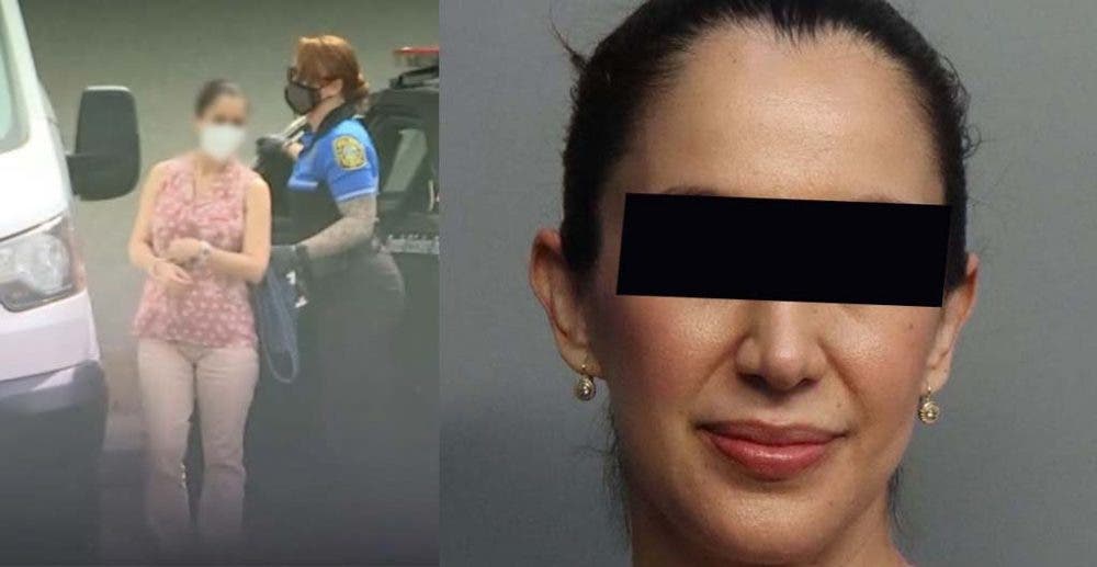 Maestra arrestada