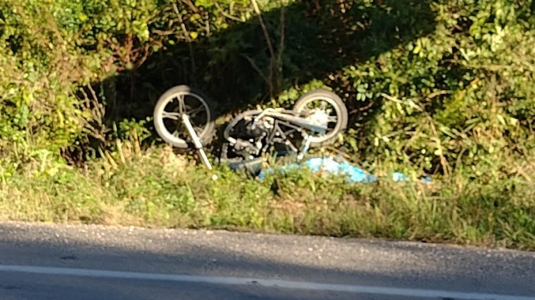 Muere motociclista 1