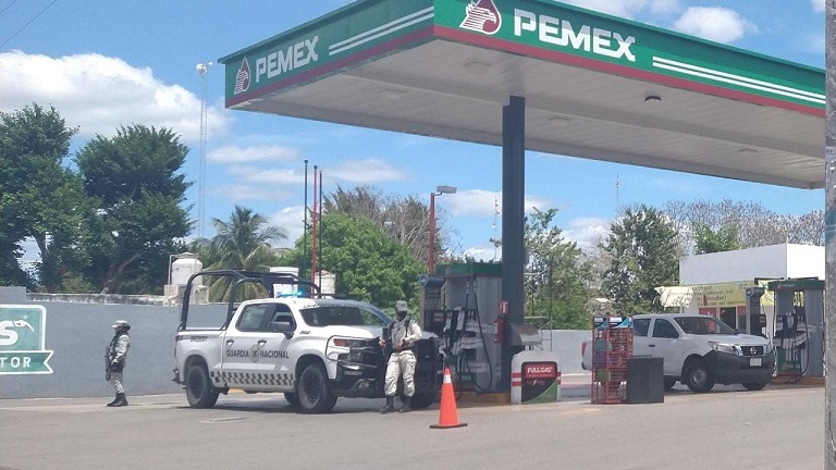 Clausuran gasolinera