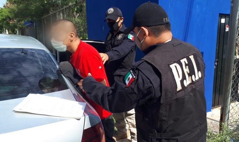Detenido leandro valle