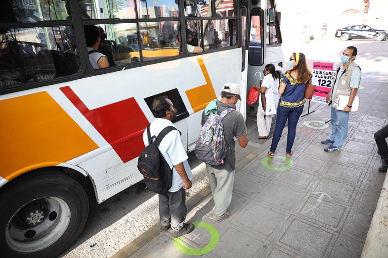 Plan movilidad transporte lunes 1