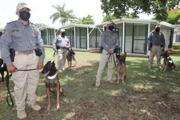 Entregan casas nuevas para agentes caninos de la policía yucateca
