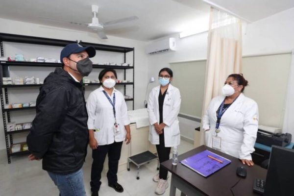 Entregan remodelación del Centro de Salud de Petectunich, en Ticul