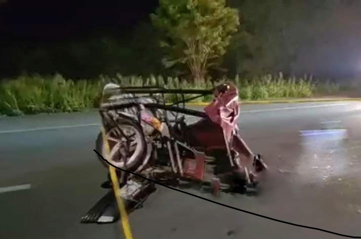 Chocque mototaxi progreso flamboyanes