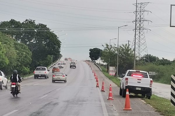 Cerrarán de nuevo puente del periférico de Mérida
