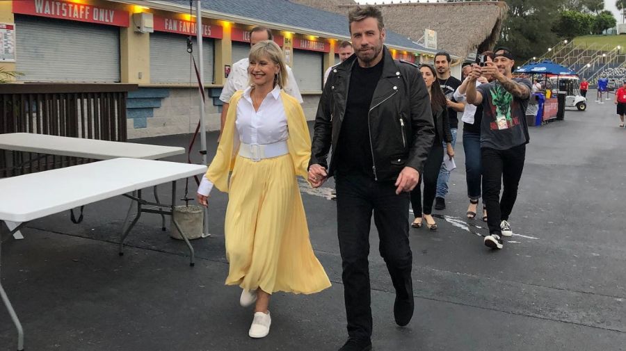 Olivia newton john y john travolta 1399241
