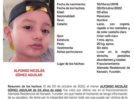Alfonso Nicolás lleva tres días desaparecido