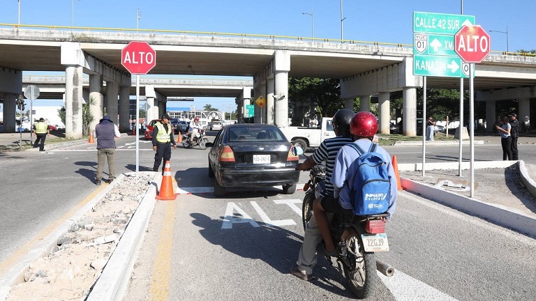 Se Aplica El Cambio De Vialidad En El Perif rico De M rida Con Calle 42 