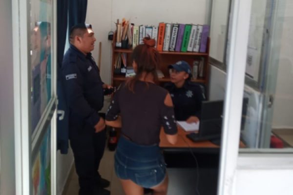 No estaba perdida, se fue con el novio