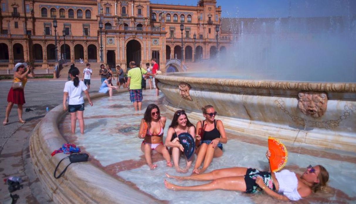 Ola de calor en europa