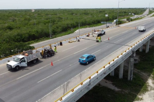 280 MDP para mantenimiento de carreteras federales en Yucatán