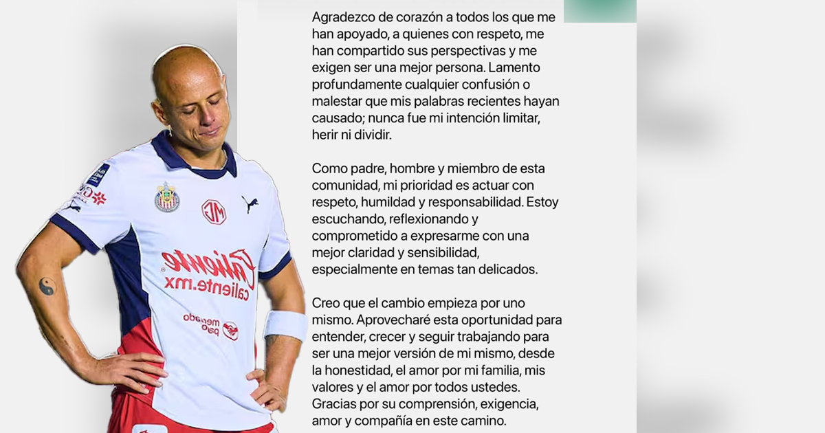 Chicha disculp